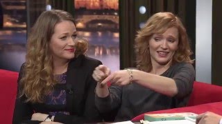 1 Aňa a Lela Geislerovy  Show Jana Krause 27 1 2016 [upl. by Ydaj]