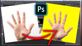 Cómo cambiar color de fondo en Photoshop 2020  2 métodos [upl. by Ayaj639]