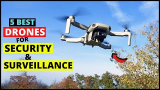 Top 5 Best Drones for 4K Security amp Surveillance of 2023  Best for 4K Security Surveillance System [upl. by Pia468]