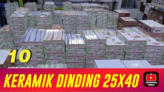 review 10 keramik dinding ukuran 25x40 merk Arwana‼️harga terjangkau [upl. by Delwin]