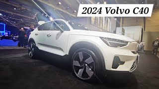 2024 Volvo C40 Recharge  Fully electric crossover [upl. by Celtic625]