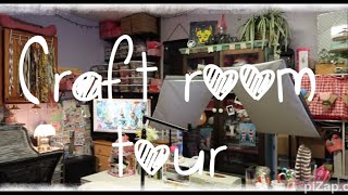 2024 Updated Craft Room Tour [upl. by Alabaster]