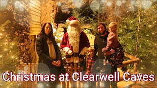 CLEARWELL CAVES CHRISTMAS 2023  Meeting Santa The Very Hungry Polar Bear [upl. by Zenobia132]