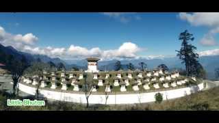 Dochula Pass in Bhutan [upl. by Tnomyar]