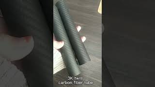 3K Twill carbon fiber tube [upl. by Lisabet]