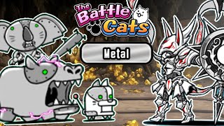 Battle Cats  Top 5 Best Anti Metal Ubers [upl. by Bohaty]