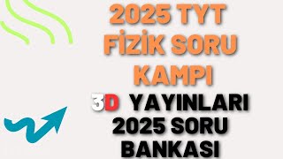 3D 2025 TYT FİZİK SORU BANKASI ÇÖZÜMLERİ 6 Ders 💥 Madde ve Özellikleri Test1🔥 [upl. by Annaiviv123]