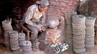 Motorcycle Sprocket Manufacturing Process Explained  How Motorcycle Sprockets Are Made [upl. by Roselia]