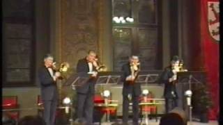 J S Bach  Air  Berliner Posaunenquartett [upl. by Yud]