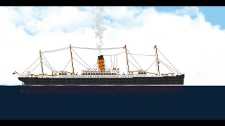 Sinking of the RMS Carpathia [upl. by Mayyahk]