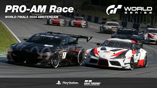 Gran Turismo World Series 2024  World Finals  ProAm Race [upl. by Zined502]