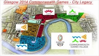 Glasgow 2014 Commonwealth Games Athletes Village City Legacy Information Videos [upl. by Lomaj]