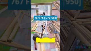 PROS 1000 FPS Secret in Fortnite 🚀 fortnite shorts shortvideo [upl. by Berneta]