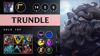 Trundle Top vs Camille Dominating  EUW Master Patch 1417 [upl. by Dinin]