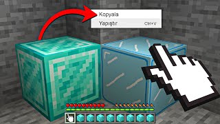 Minecraft ama HERŞEYİ Kopyalayıp YAPIŞTIRABİLİRİM [upl. by Temme457]