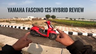 Yamaha Fascino 125 Hybrid 2024  Fascino Standard Model Review 💥 [upl. by Noedig990]