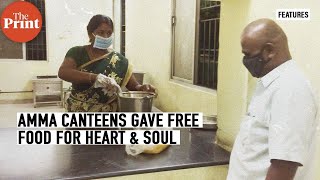 How Amma Canteens in Tamil Nadu gave food free of cost to thousands during lockdown [upl. by Anaitit]