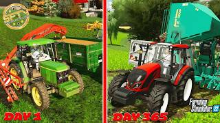 I HAD 1 YEAR TO TRANSFORM 2 HECTARES INTO A PROFITABLE FARMING BUSINESS  FARMING SIMULATOR 22 [upl. by Cash956]