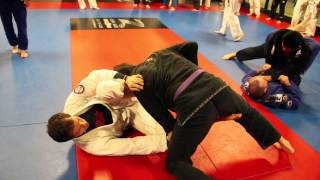 Alan Belcher MMA Club BJJ Class Punkd by Alex Vamos [upl. by Eisdnil]