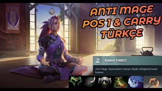 Dota 2  Anti Mage Pos 1 Hard Carry  Türkçe [upl. by Liberati]