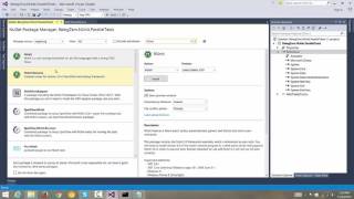 2  Creating Visual Studio NUnit Tests Project Selenium C Nunit Parallel Testing [upl. by Adnawal888]