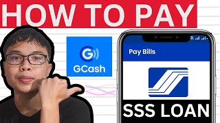 How to Pay SSS Salary loan in gcash 2024sssloan [upl. by Suolekcin]