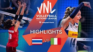 🇹🇭 THA vs 🇮🇹 ITA  Highlights Week 3  Womens VNL 2022 [upl. by Cissiee]