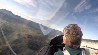 Glider ride over the California landscape [upl. by Camfort310]