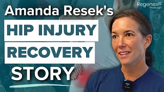 Amanda Reseks Hip Injury Story  From Pain To Racing Again [upl. by Notserp]