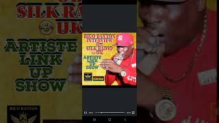 RICO BANTON EXCLUSIVE INTERVIEW ON SILK RADIO UK 🇬🇧 🇯🇲🏆💪🏽🔥🔥🔥🔥🔥 [upl. by Eyar478]