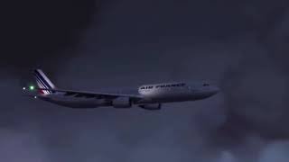 Air France Flight 447 Animation [upl. by Candi]