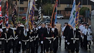 Drumchapel Protestant Boys Flute Band  Drumchapel friends of the somme 16thNov 2024 [upl. by Kcuhc857]