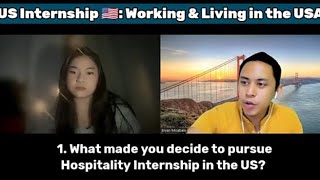 US Hospitality Internship Sharing our Personal Experiences Working as an Intern in the USA [upl. by Amat]