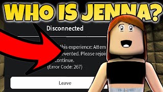 WHO IS JENNA  Roblox Hacker Story 2022 [upl. by Ahsemo]