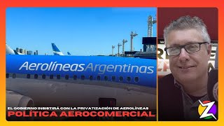 CÓDIGO DE BARRAS  El Gobierno vuelve a la carga con la privatización de Aerolíneas Argentinas [upl. by Ecnerual]