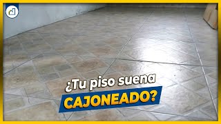 🤔¿POR QUÉ SE ESCUCHA CAJONEADO TU PISO DE MAYÓLICA🤔 [upl. by Thurber269]