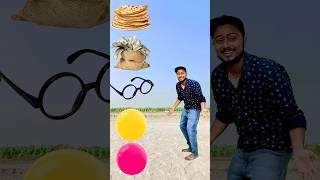 Balloon to mummy ki roti gol gol 🤪 papa ka paise gol gol  Funny vfx magic shorts [upl. by Bajaj]