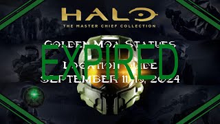 All Golden Moa Statue Locations for Halo MCC September 11th  September 18th 2024 [upl. by Atiuqrahs]