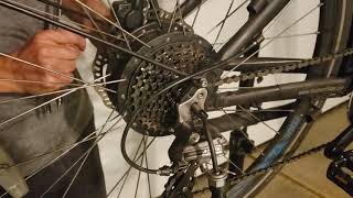 Rear Hub Drive eBike Wheel Removal and Install [upl. by Stalk838]