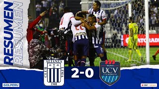 Resumen Alianza Lima vs Universidad César Vallejo 20 LIGA1BETSSONXGOLPERU [upl. by Gerbold]