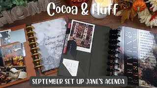 Planner Set Up  September Functional Planner  Finding Planner Peace [upl. by Enaujed]