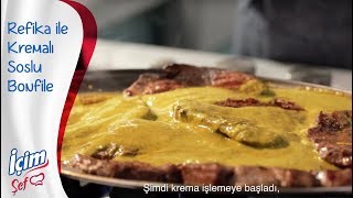 Refika ile Kremalı Soslu Bonfile [upl. by Freeborn780]