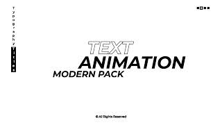 Text Animation  MOGRT  Adobe Premiere Pro Template [upl. by Cargian]