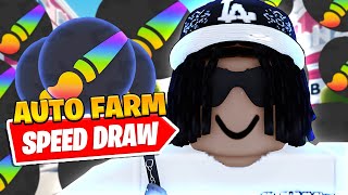 UPDATED Best Speed Draw Auto Farm Script Auto Coins [upl. by Valenba51]