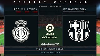 Mallorca vs Barcelona Prediction LaLiga 2324 4K60 FIFA 23 football soccer [upl. by Adnilahs]