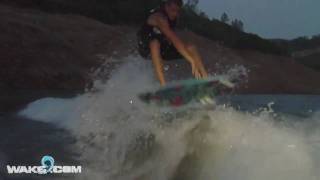 How to Wakesurf 201  Practice Wakesurfing Tricks [upl. by Koloski]