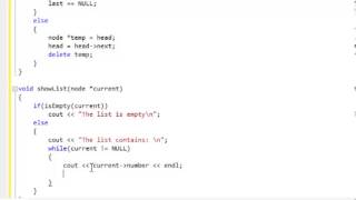 C Tutorial Linked Lists adding removing displaying [upl. by Ayila]