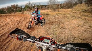 KTM 450 exc and KTM 450 SX [upl. by Edals]