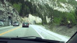 Revelstoke to Banff British Columbia Alberta Canada [upl. by Etka713]