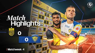 Match Highlights  Hyderabad FC 00 Chennaiyin FC  MW 4  ISL 202425 [upl. by Nart]